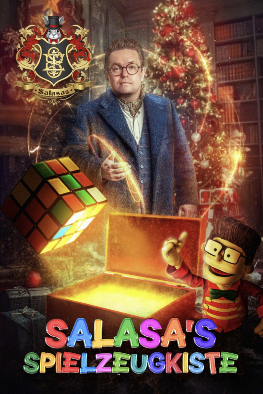Salasas Spielzeugkiste – Weihnachtsshow Poster